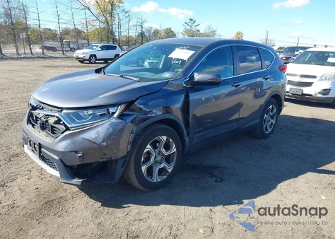 2019 Honda Cr-V Ex z USA, uszkodzony, nr VIN 5J6RW2H51KL014115